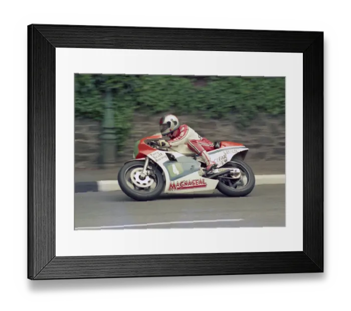 Framed Print : Graham Cannell (Honda) 1986 Junior TT Framed Print : Graham Cannell (Honda) 1986 Junior TT