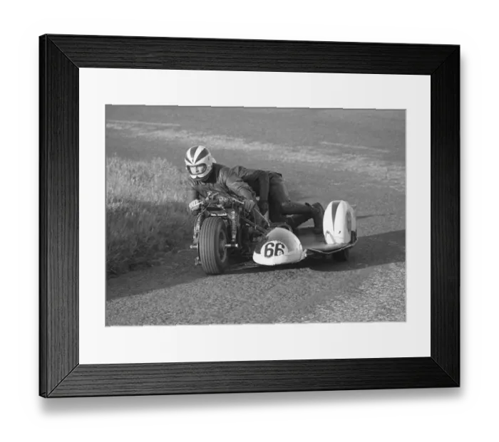 Framed Print : John Campbell & Peter Sales (Campbell Norton) 1972 750 Sidecar TT Framed Print : John Campbell & Peter Sales (Campbell Norton) 1972 750 Sidecar TT