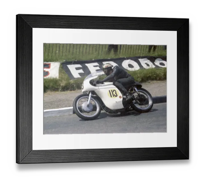 Framed Print : Alan Capstick (BSA) 1967 Senior TT Framed Print : Alan Capstick (BSA) 1967 Senior TT