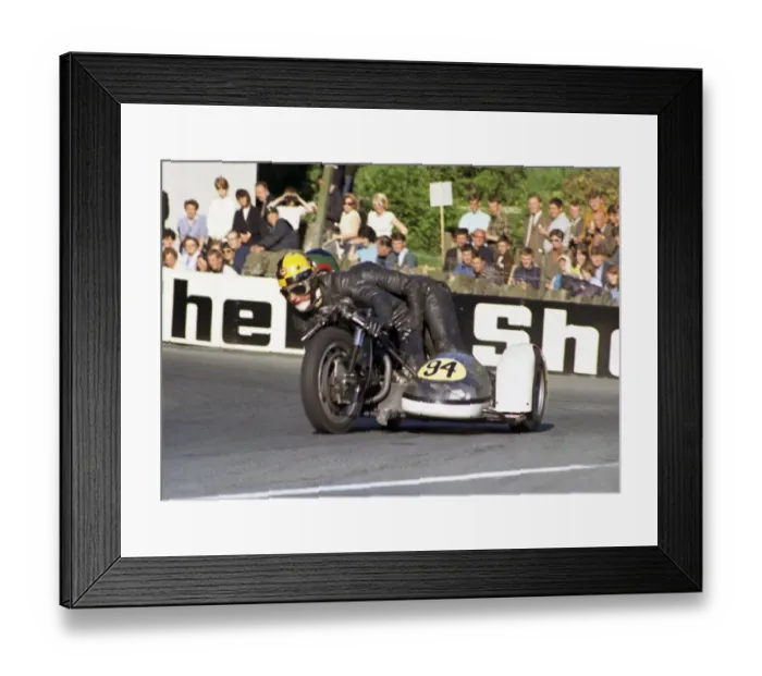 Framed Print : Bob Cass & W Taylor (H & W Triumph) 1968 Sidecar TT Framed Print : Bob Cass & W Taylor (H & W Triumph) 1968 Sidecar TT