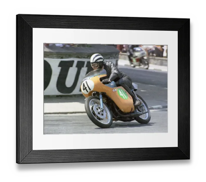 Framed Print : Roly Capper (Yamaha) 1969 Lightweight TT Framed Print : Roly Capper (Yamaha) 1969 Lightweight TT
