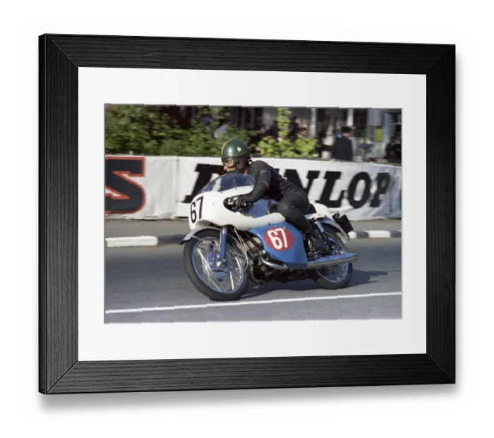 Framed Print : Kel Carruthers (Suzuki) 1967 Production 250 TT Framed Print : Kel Carruthers (Suzuki) 1967 Production 250 TT