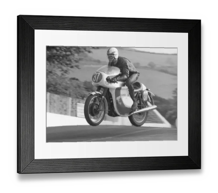 Framed Print : Gerald Carter (Triumph) 1970 Production TT Framed Print : Gerald Carter (Triumph) 1970 Production TT