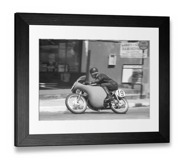 Framed Print : Peter Carr (Ducati) 1959 Ultra Lightweight TT Framed Print : Peter Carr (Ducati) 1959 Ultra Lightweight TT