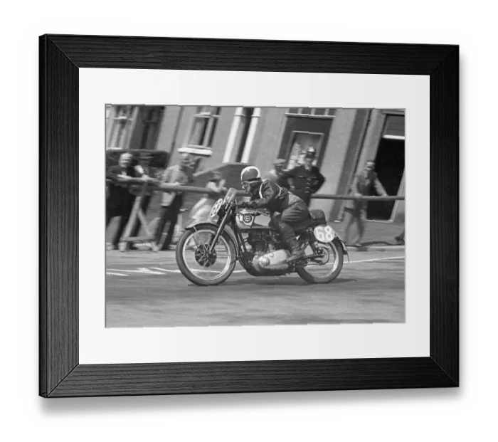 Framed Print : Roy Capner (BSA) 1953 Junior Clubman TT Framed Print : Roy Capner (BSA) 1953 Junior Clubman TT