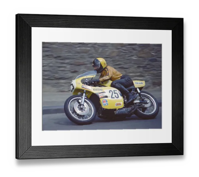Framed Print : Phil Carpenter (Yamaha) 1974 Formula 750 TT Framed Print : Phil Carpenter (Yamaha) 1974 Formula 750 TT