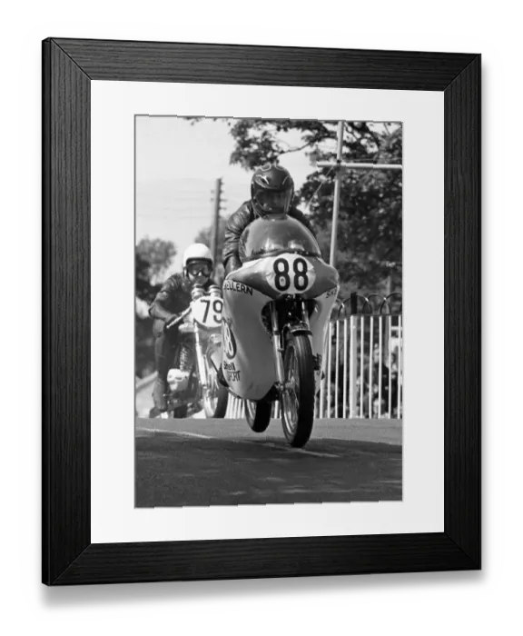 Framed Print : Leo Castles (Honda) 1974 Production TT Framed Print : Leo Castles (Honda) 1974 Production TT