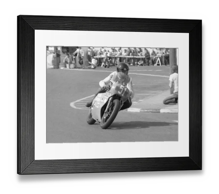 Framed Print : Alan Cathcart (Laverda) 1984 Formula 2 TT Framed Print : Alan Cathcart (Laverda) 1984 Formula 2 TT