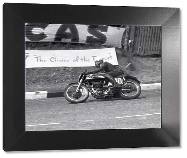 George Catlin (Norton) 1956 Senior TT