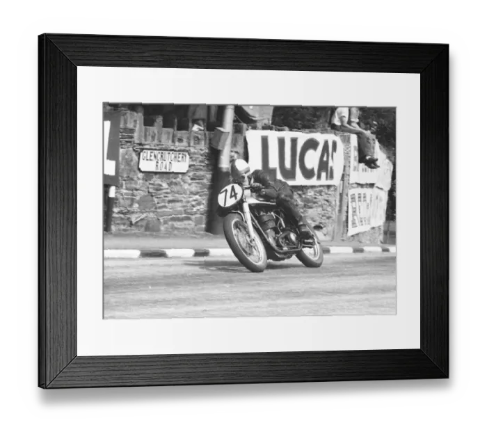 Framed Print : George Catlin (Norton) 1957 Senior TT Framed Print : George Catlin (Norton) 1957 Senior TT