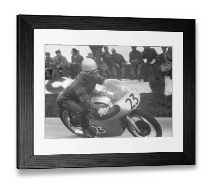 Framed Print : Borro Castellani (Norton) 1958 Senior TT Framed Print : Borro Castellani (Norton) 1958 Senior TT
