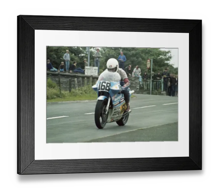 Framed Print : Norman Brown (Suzuki) 1982 Southern 100 Framed Print : Norman Brown (Suzuki) 1982 Southern 100