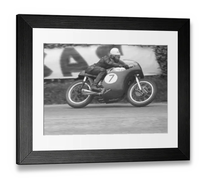 Framed Print : Don Chapman (Norton) 1959 Senior Formula One TT Framed Print : Don Chapman (Norton) 1959 Senior Formula One TT