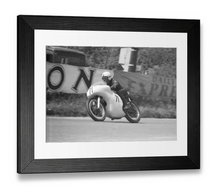 Framed Print : Graham Chatterton (Norton) 1962 Senior TT Framed Print : Graham Chatterton (Norton) 1962 Senior TT