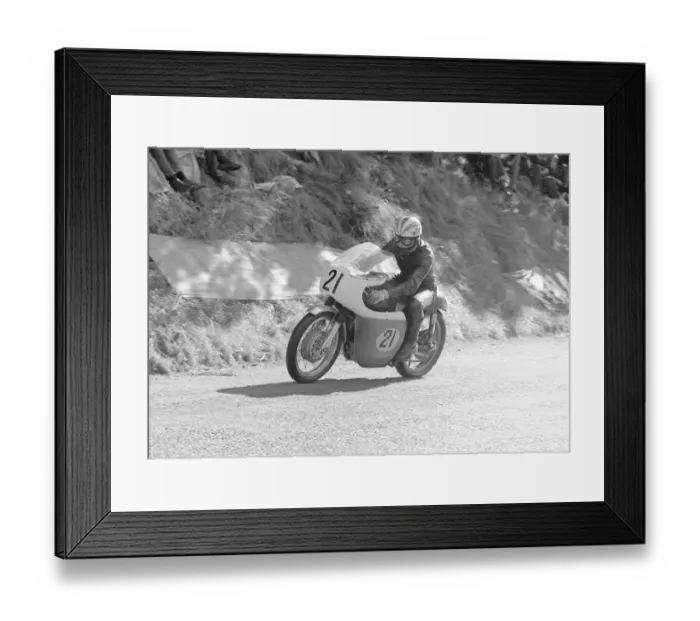 Framed Print : Ron Chandler (Matchless) 1966 Senior TT Framed Print : Ron Chandler (Matchless) 1966 Senior TT