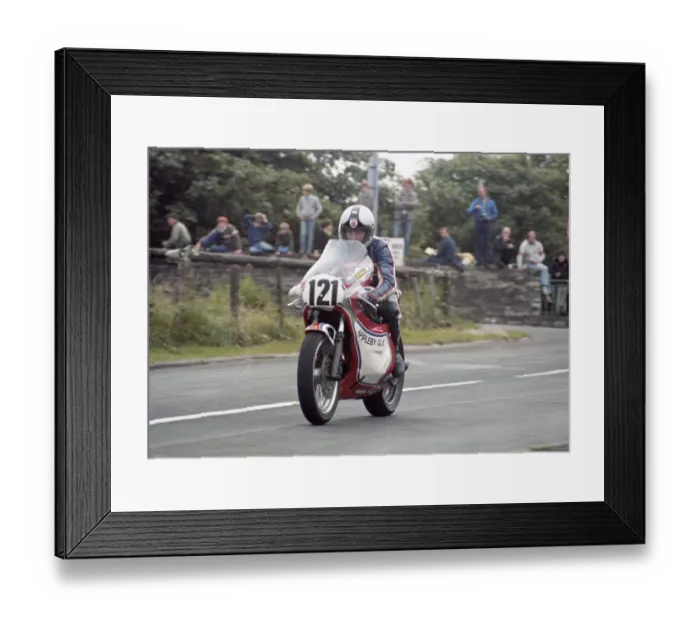Framed Print : Dave Ashton (Yamaha) 1982 Southern 100 Framed Print : Dave Ashton (Yamaha) 1982 Southern 100