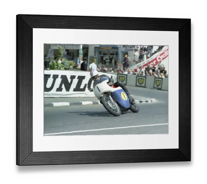Framed Print : Ron Chandler (Matchless) 1967 Senior TT Framed Print : Ron Chandler (Matchless) 1967 Senior TT