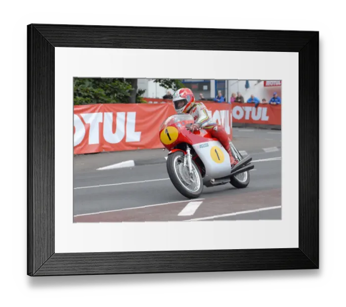 Framed Print : Giacomo Agostini (MV) 2011 TT Parade Lap Framed Print : Giacomo Agostini (MV) 2011 TT Parade Lap