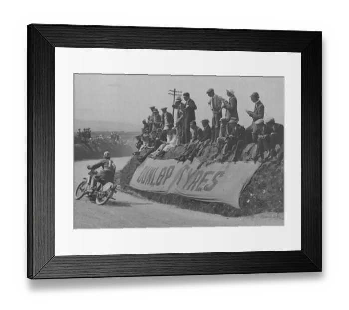 Framed Print : Geoff Clapham (Scott) 1922 Senior TT Framed Print : Geoff Clapham (Scott) 1922 Senior TT