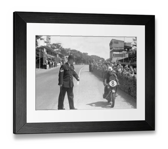 Framed Print : Bernard Codd (BSA) 1956 Senior Clubman TT Framed Print : Bernard Codd (BSA) 1956 Senior Clubman TT