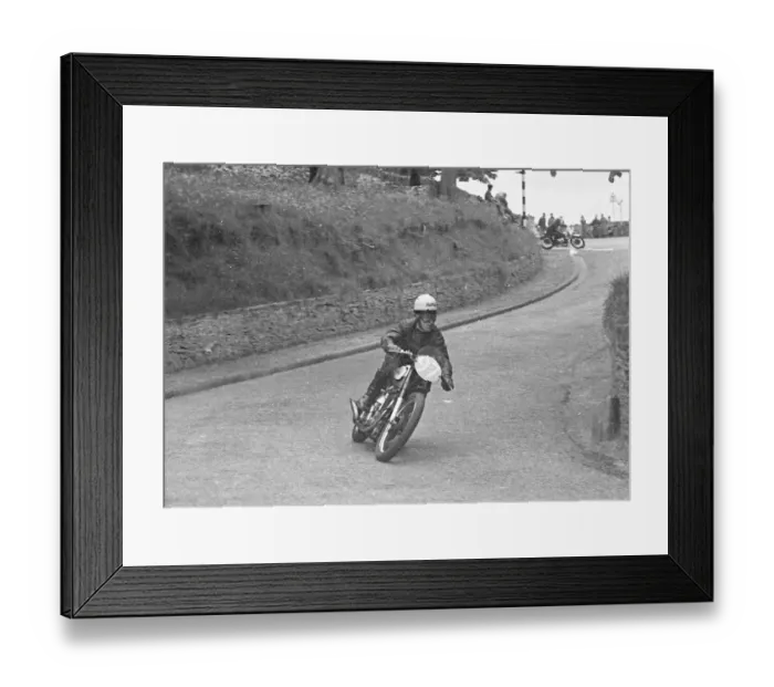 Framed Print : Tommy Cookson (Norton) 1950 Junior Clubman TT Framed Print : Tommy Cookson (Norton) 1950 Junior Clubman TT