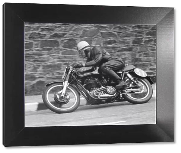 Malcolm Templeton (AJS) 1955 Junior TT