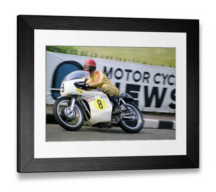 Framed Print : John Cooper (Seeley) 1970 Senior TT Framed Print : John Cooper (Seeley) 1970 Senior TT