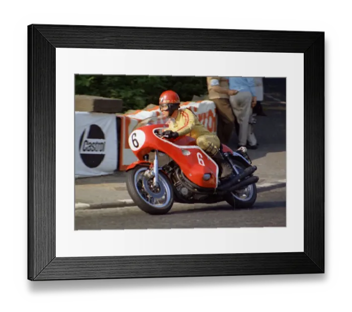 Framed Print : John Cooper (Honda) 1970 Production TT Framed Print : John Cooper (Honda) 1970 Production TT