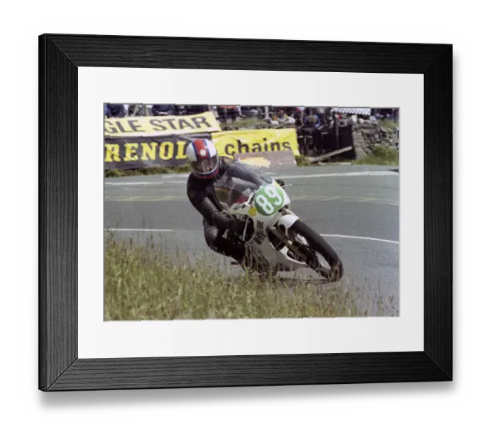 Framed Print : Alan Cauldwell (Yamaha) 1980 Junior TT Framed Print : Alan Cauldwell (Yamaha) 1980 Junior TT