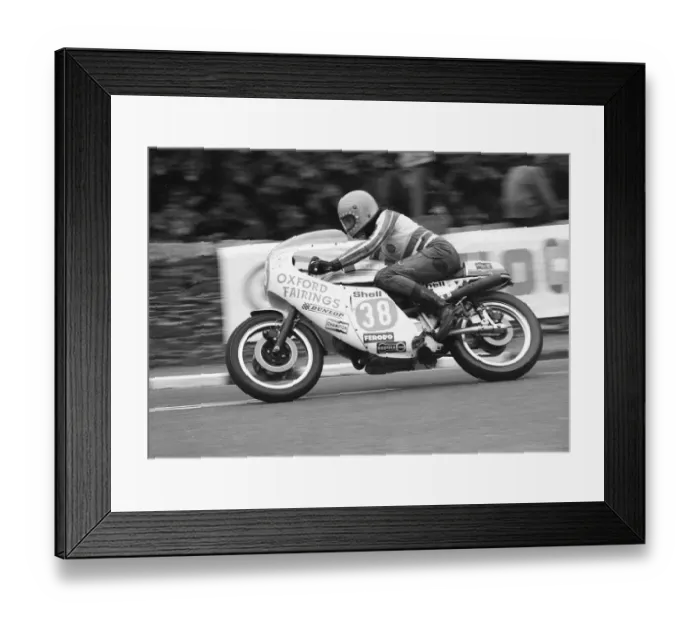 Framed Print : Roger Cope (Ducati) 1977 Formula One TT Framed Print : Roger Cope (Ducati) 1977 Formula One TT
