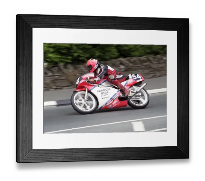 Framed Print : James Courtney (Honda) 1994 Ultra Lightweight TT Framed Print : James Courtney (Honda) 1994 Ultra Lightweight TT
