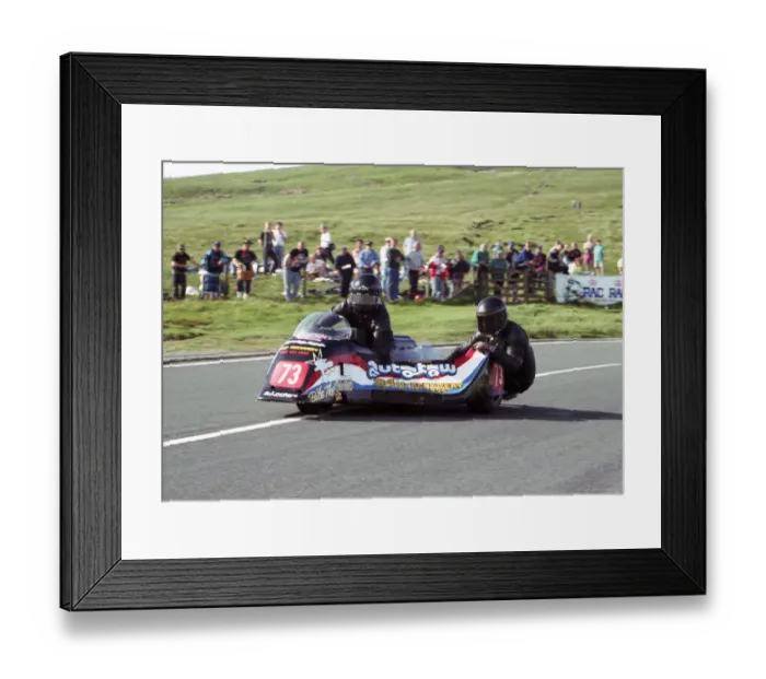Framed Print : Stan Cooper & Steve Heslop (Ireson Yamaha) 1993 Sidecar TT Framed Print : Stan Cooper & Steve Heslop (Ireson Yamaha) 1993 Sidecar TT