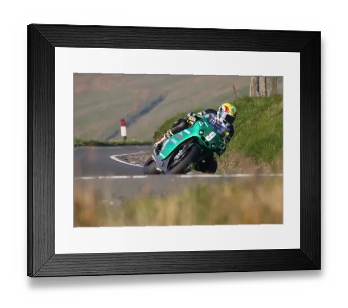 Framed Print : Ian Lougher (Paton) 2018 Lightweight TT Framed Print : Ian Lougher (Paton) 2018 Lightweight TT