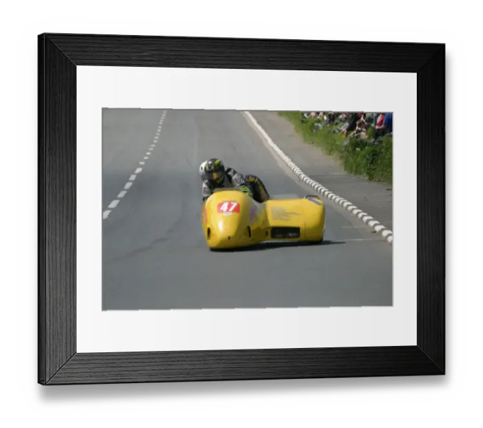 Framed Print : Raymond Walker & Amanda Mills (Windle) 2005 Sidecar TT Framed Print : Raymond Walker & Amanda Mills (Windle) 2005 Sidecar TT