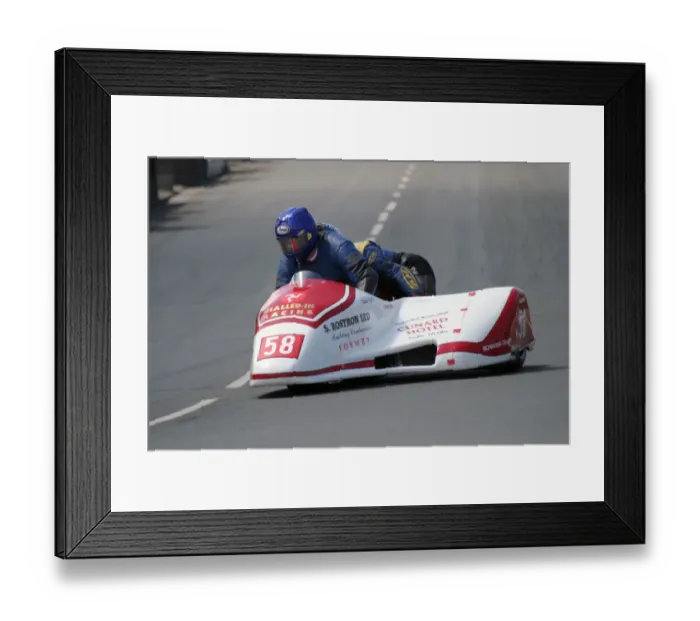 Framed Print : Dick Hawes & Eddie Kiff (DMR) 2005 Sidecar TT Framed Print : Dick Hawes & Eddie Kiff (DMR) 2005 Sidecar TT