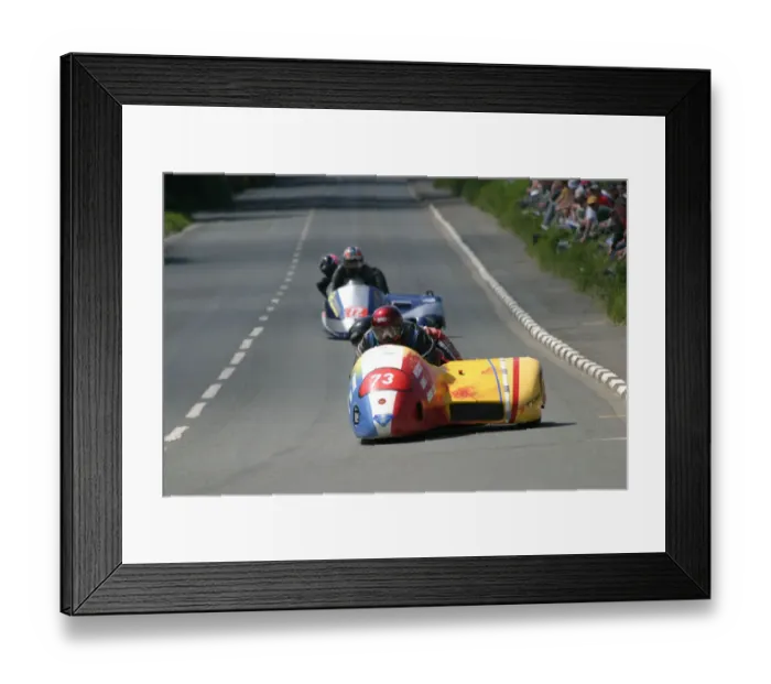 Framed Print : Jean-Claude Kestler & Guillam Jamet (Baker Honda) 2005 Sidecar TT Framed Print : Jean-Claude Kestler & Guillam Jamet (Baker Honda) 2005 Sidecar TT