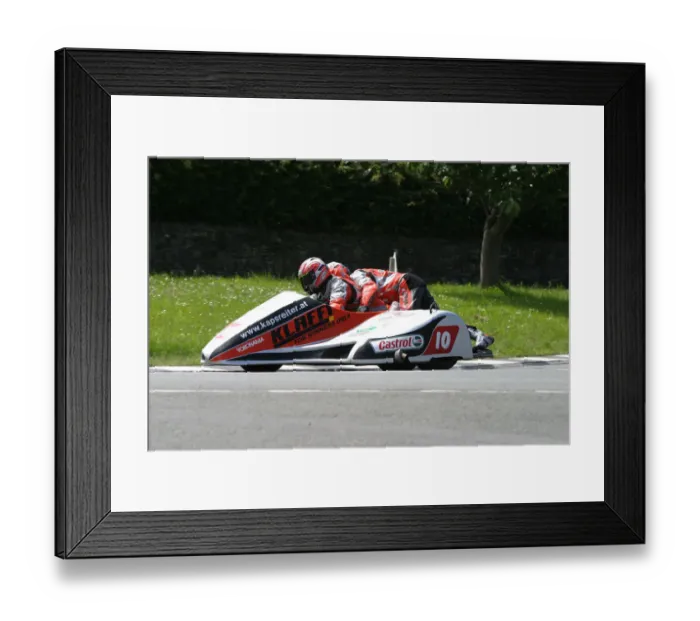 Framed Print : Klaus Klaffenock & Christian Parzer (Honda) 2005 Sidecar TT Framed Print : Klaus Klaffenock & Christian Parzer (Honda) 2005 Sidecar TT