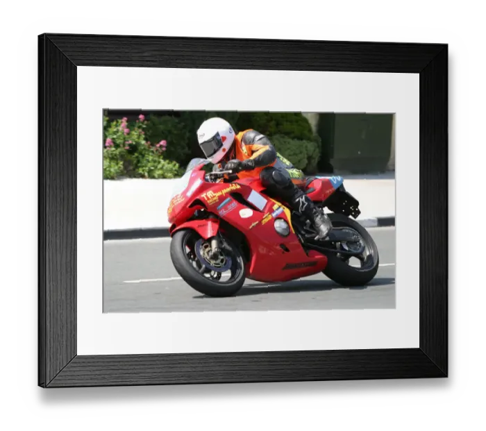 Framed Print : Frank Spenner (Honda) 2005 Supersport TT Framed Print : Frank Spenner (Honda) 2005 Supersport TT