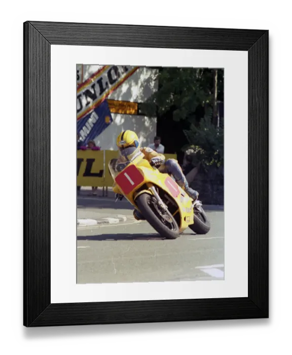 Framed Print : Phil Hogg (Suzuki) 1987 Newcomers Manx Grand Prix Framed Print : Phil Hogg (Suzuki) 1987 Newcomers Manx Grand Prix