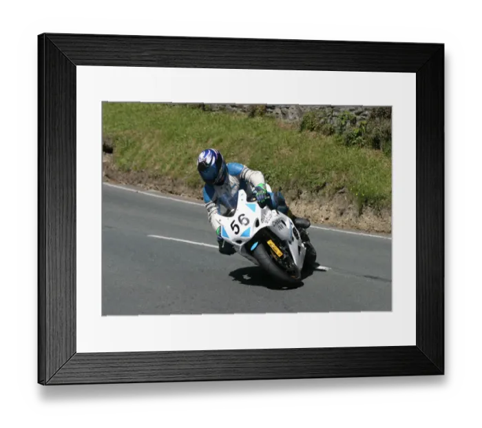 Framed Print : Chris Petty (Suzuki) 2006 Superbike TT Framed Print : Chris Petty (Suzuki) 2006 Superbike TT