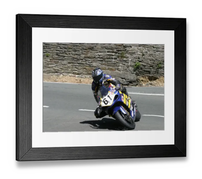 Framed Print : Toni Rechberger (Suzuki) 2006 Superbike TT Framed Print : Toni Rechberger (Suzuki) 2006 Superbike TT