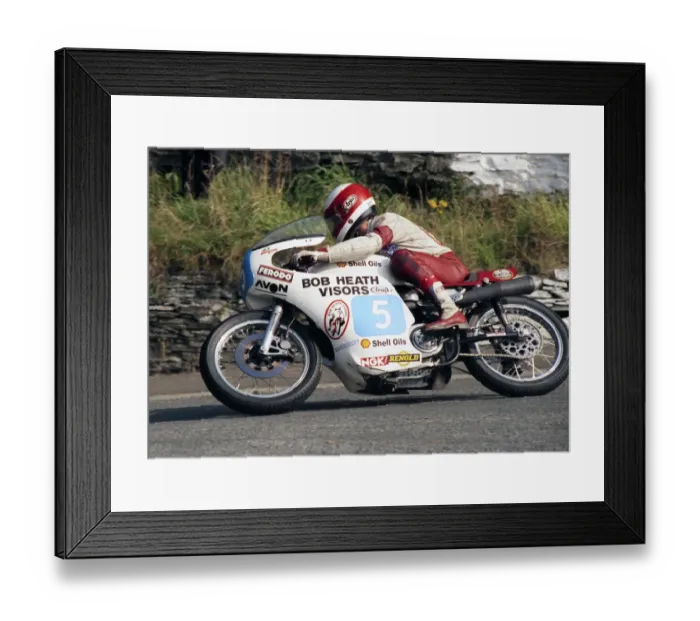 Framed Print : Bob Heath (Seeley) 1993 Junior Classic Manx Grand Prix Framed Print : Bob Heath (Seeley) 1993 Junior Classic Manx Grand Prix