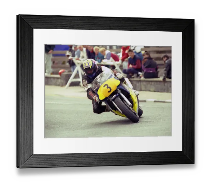 Framed Print : Chris Hook (Honda) 1983 Senior Manx Grand Prix Framed Print : Chris Hook (Honda) 1983 Senior Manx Grand Prix