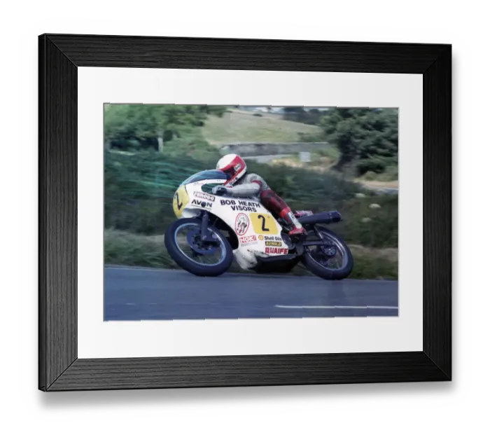 Framed Print : Bob Heath (Seeley) 1994 Senior Classic Manx Grand Prix Framed Print : Bob Heath (Seeley) 1994 Senior Classic Manx Grand Prix