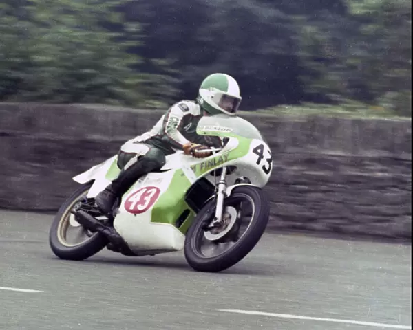 Jackie Hughes (Shepherd Yamaha) 1978 Newcomers Manx Grand Prix