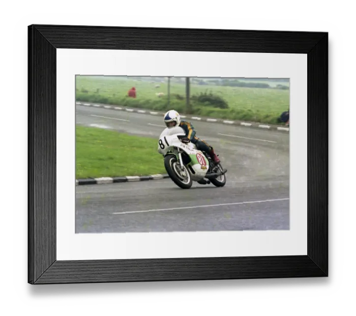 Framed Print : Donal Hughes (Yamaha) 1978 Newcomers Manx Grand Prix Framed Print : Donal Hughes (Yamaha) 1978 Newcomers Manx Grand Prix