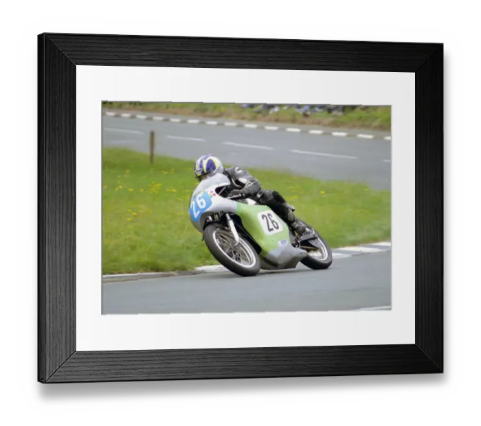 Framed Print : Dave Hughes (Norton) 2005 Junior Classic Manx Grand Prix Framed Print : Dave Hughes (Norton) 2005 Junior Classic Manx Grand Prix