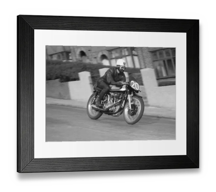Framed Print : Bernard Codd (Norton) 1957 Senior TT Framed Print : Bernard Codd (Norton) 1957 Senior TT