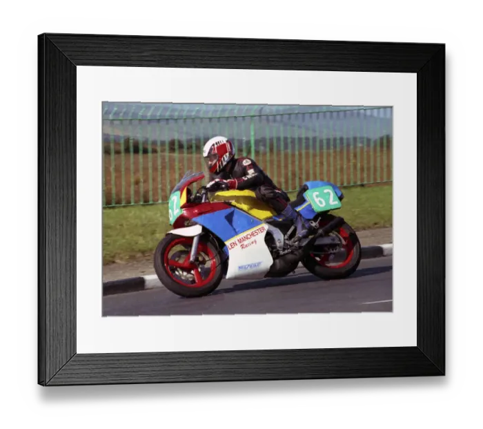 Framed Print : Carlton Ivory (Yamaha) 1990 Lightweight Manx Grand Prix Framed Print : Carlton Ivory (Yamaha) 1990 Lightweight Manx Grand Prix