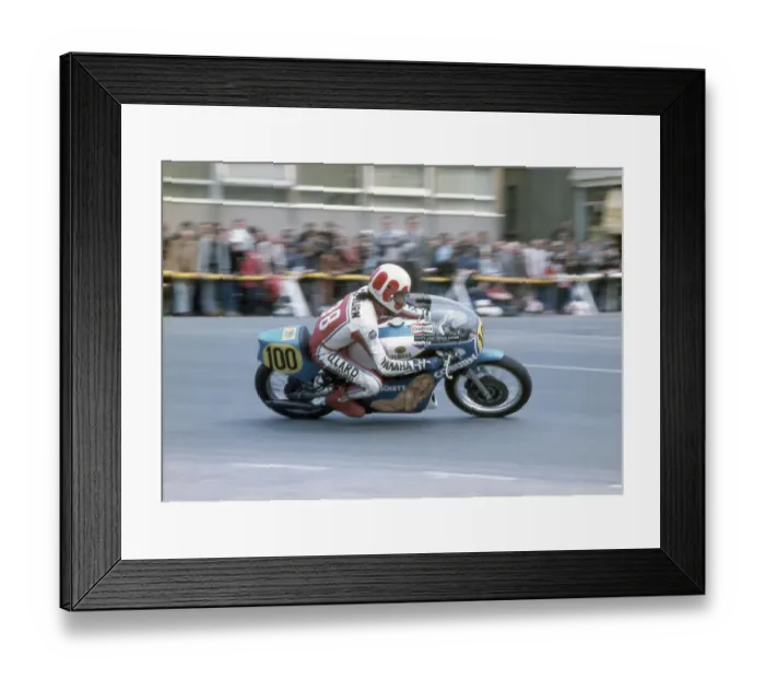 Framed Print : Vaughan Coburn (Yamaha) 1979 Senior TT Framed Print : Vaughan Coburn (Yamaha) 1979 Senior TT